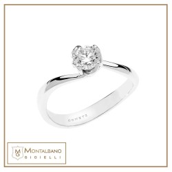 Solitario Petali ANB 2370 | Diamanti Comete Gioielli